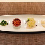 中国料理 星ヶ岡 - 前菜の盛り合わせ