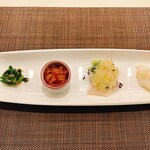 中国料理 星ヶ岡 - 前菜の盛り合わせ