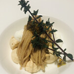 老虎菜 - 金木犀のモンブラン