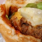ダイコクバーガー - とろけたダブルチーズ