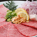 焼肉 高麗ガーデン - 上ロースの焼きしゃぶ