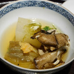 馳走 啐啄一十  - 大根・舞茸・茄子