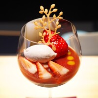 TOKi - 奈良県プレミアムセレクト古都華のパフェ