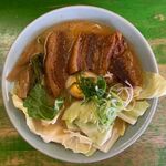 桃太郎 - かくにとんこつラーメン＠熊本ラーメン桃太郎（2020年11月某日）