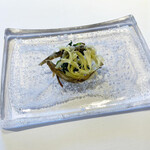 ウシマル - • Dinnerコース 12800円
      山武産天然ドジョウフリット