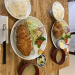 Tonkatsu Tonki - ロースカツ定食。
