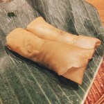 南方中華料理 南三 - 岩のり・カキ・新ジャガの春巻
