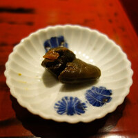 富小路 やま岸 - 鮑の肝の味噌漬け