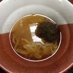 鳥彌三 - 「ミニ親子丼・ミニうどんセット」1050円のミニうどん
