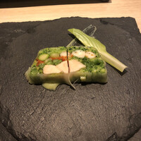 焼鳥 みかど - 前菜のテリーヌ