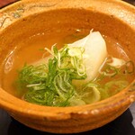 麻布 幸村 - 聖護院大根と葱の炊いたん