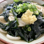 谷本うどん - ここでは…生姜は必須⁈