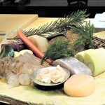 ぎをん 藤 - 本日の食材