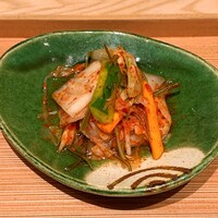 雪月花 銀座 - キムチ浅漬け