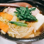 Gauche - 鶏つくねと白菜の小鍋仕立て (定食)