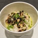 三和 - 焼き白子とカリフラワーのフラン