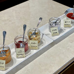 パティスリー＆ブーランジェリー ラ・パルム・ドール - アイスのコンディメント