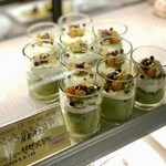 パティスリー＆ブーランジェリー ラ・パルム・ドール - 抹茶パフェ＠販売品素材のリメイクだとしたら「数量限定」は言い得て妙です