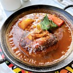イタリアン カフェレストラン SEED - 煮込みハンバーグ