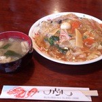 中国料理カレント - 2013.01 五目炒麺（あんかけ焼きそば）