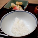 Miyasaka - 煮えばな香りと甘みに、何もつけずに頂いてしまった。