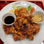 Joifuru - おかんの唐揚げ定食(9個・ご飯大盛)1054円