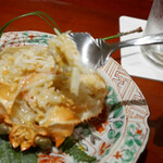 銀座 しのはら - 「ズワイガニ」に「酢飯」と「余市のあん肝」