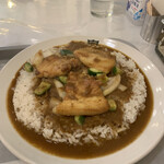 カレーの店ボンベイ - チキン豚（ちょっと辛）《準備完了》