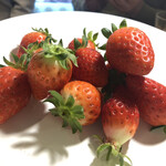 WAGYU粋ru - 「あまおう」と何かを交配させて酸味のある甘すぎない自家製苺