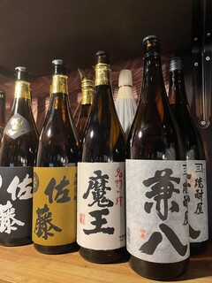 Yakitori Rettori - 焼酎も豊富