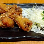 風来坊 - 手羽元唐揚 560円 (税抜) ♪