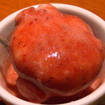 ヨーロピアンスープキッチンZUPPA - 苺アイス
