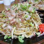 お好み焼き もり - ホルモンうどん:1,180円