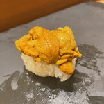 辰巳寿し 吉田店 - 噴火湾産雲丹