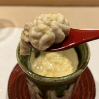 赤坂 鮨 ふくなが - 白子の茶碗蒸し