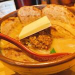 Memba Tado Koro Shouten - 北海道味噌漬け炙りチャーシュー　バタートッピング
