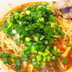 ラーメン二郎 - 青ネギ投下～♪
