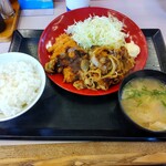Katsuya - ロースカツ＆豚スタミナ焼肉定食