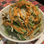 アジアンキッチン＆バー アーラブ - セットのサラダ　まみこまみこ