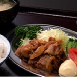 Shokudou Sukerokuya - 豚の生姜焼き定食