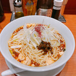 蝋燭屋 - とろっとあんかけシビレまぜそば 並辛 1200円