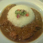 スパイスロード - チキンMAXカレー\900。目くるめくスパイスの調合に圧倒された！