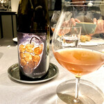 ASAHINA Gastronome - シャラン鴨にはオレンジワインのサンギュリエ ヴィニョブル デュ レヴール  これも年産1500本の限定品だそう