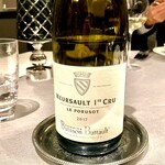 ASAHINA Gastronome - 本カスベにはビュイッソン・バトー ムルソー 2017