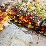 小鉄 - お好み焼き ぶた玉＋カス