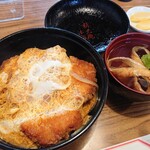 精光庵 - カツ丼(2022.02)