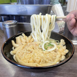 都そば - 天ぷらきざみうどん