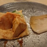 鮨 しゅん輔 - 干し鮑と鮟肝