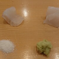 鮨 しゅん輔 阿佐ヶ谷 - ヒラメとクエの昆布締め