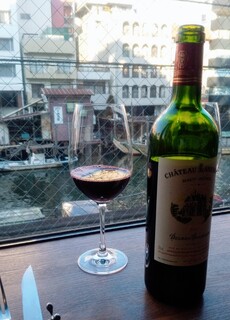 Wineshop & Diner FUJIMARU - 赤ワインのリクエストしてボトルで頂きます